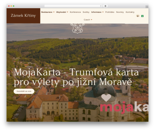 WordPress theme GRAFIQUE Base Theme - zamek-krtiny.cz