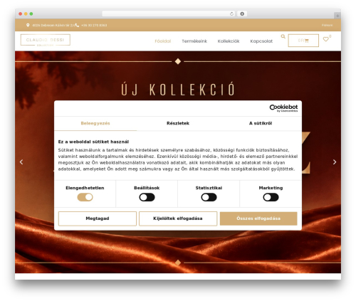 WordPress theme Hello Elementor - claudiodessidebrecen.hu