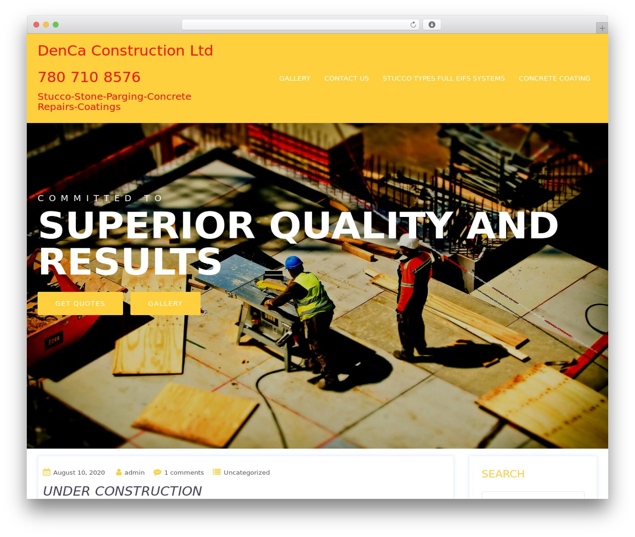 WordPress website theme Construct-Ex - myplanex.com WordPress website theme Construct-Ex - myplanex.com