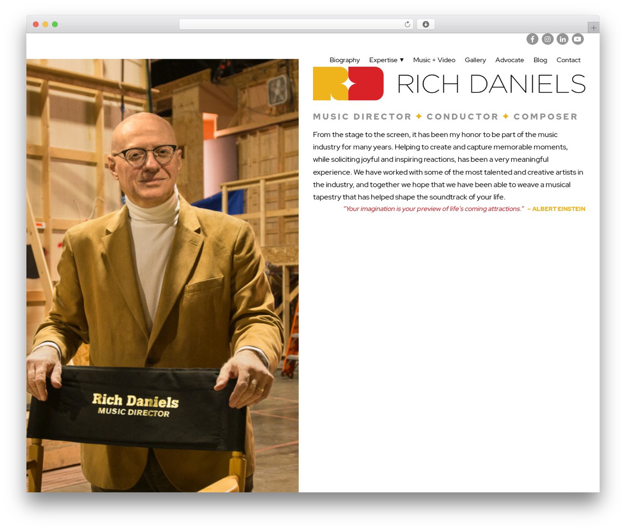 WP theme Idea Framework - richdaniels.com WP theme Idea Framework - richdaniels.com