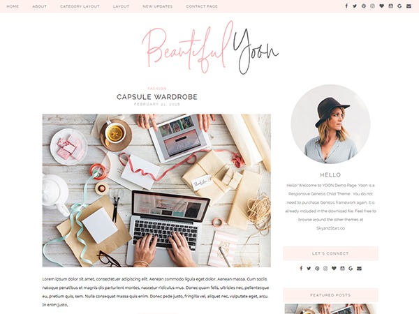 Yoon Theme WordPress theme