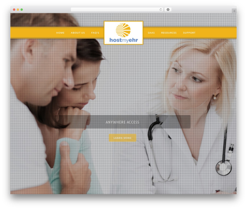 Bridge WordPress theme - hostmyehr.com