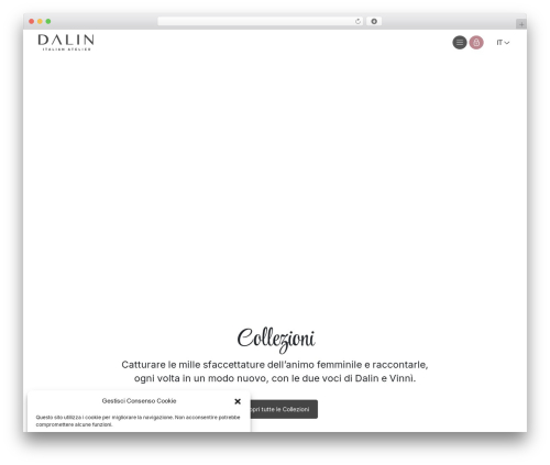 Dalin WordPress theme - dalin.it
