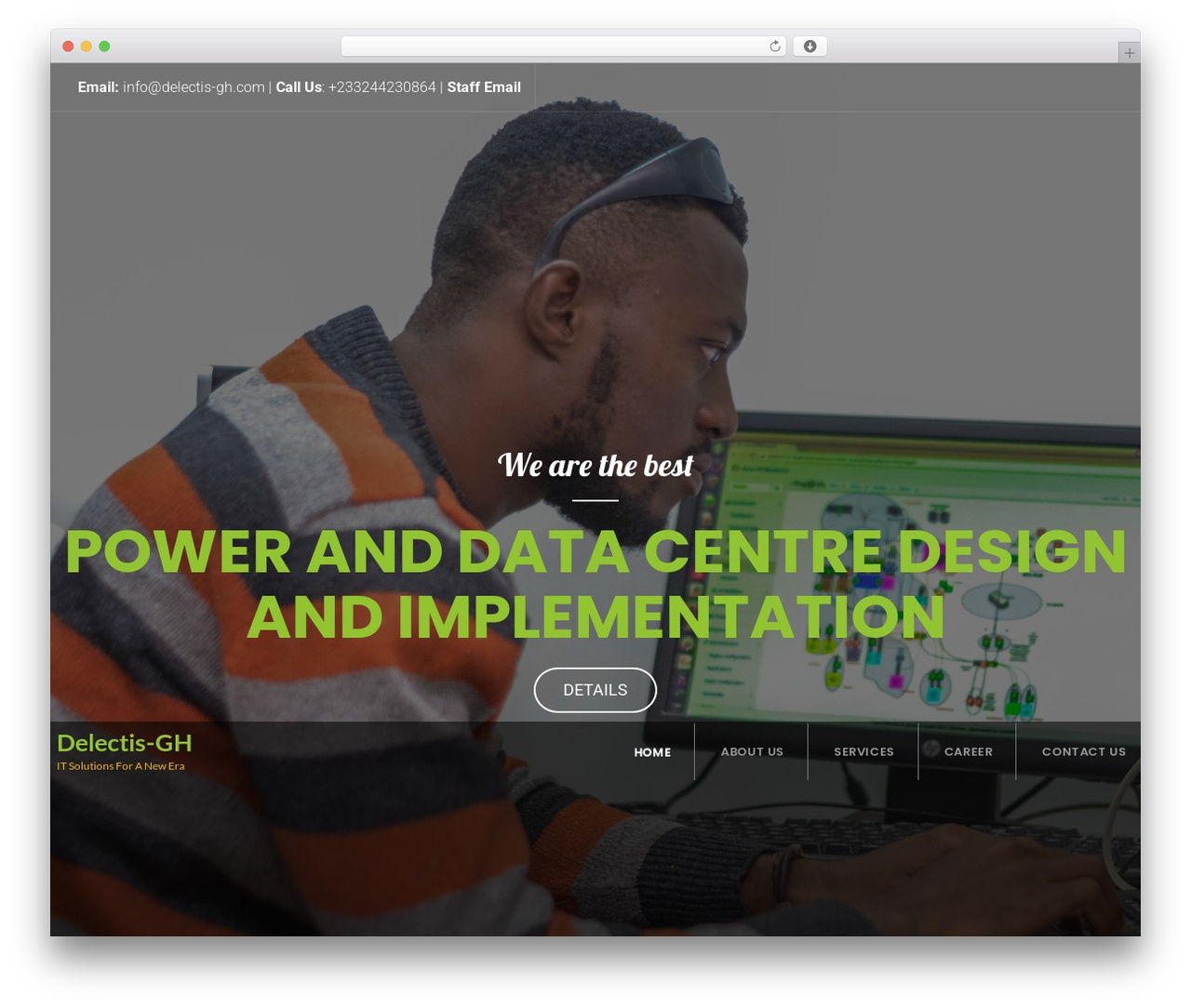 Delectis WordPress theme - delectis-gh.com