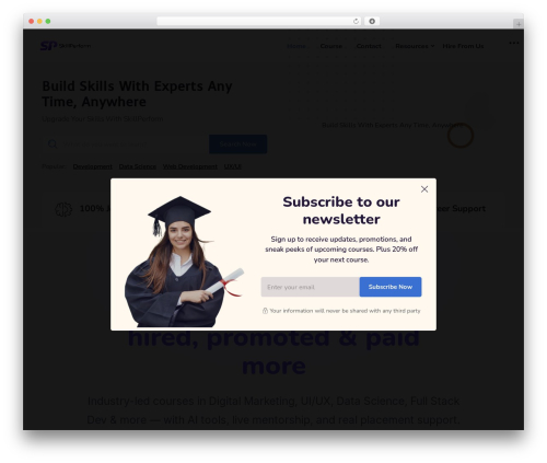 Ecademy toolkit WordPress plugin - skillperform.com