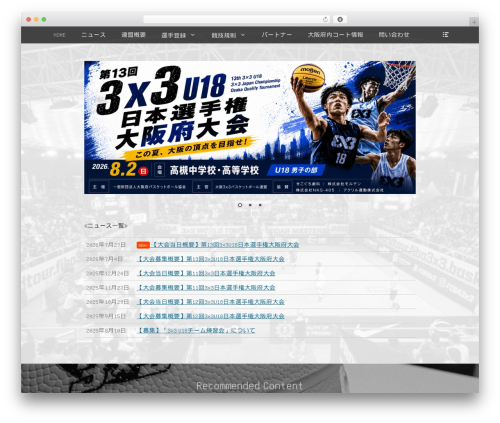 Pinterest Badge (pinterest-badge) free WordPress plugin - 3x3.osakabasketball.jp