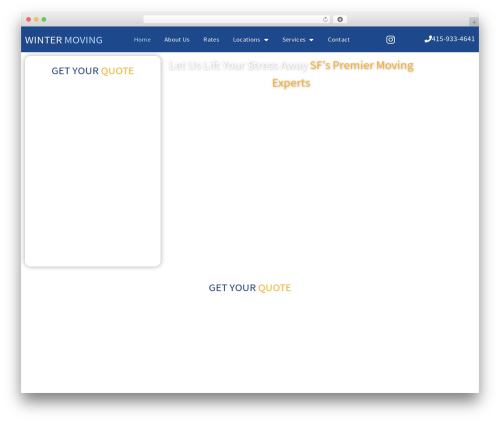 Smooth scrolling with lenis WordPress plugin - winter-moving.com