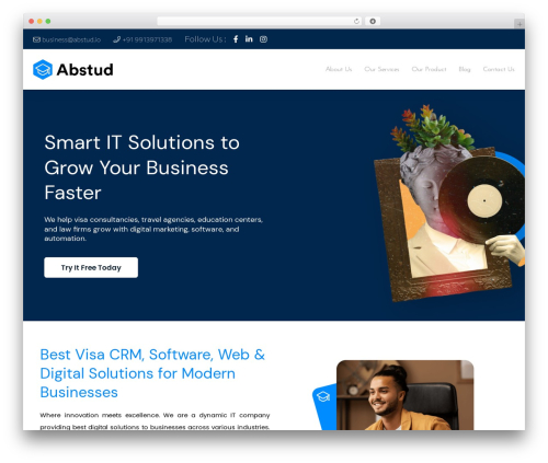 Jupi WP theme - abstud.io