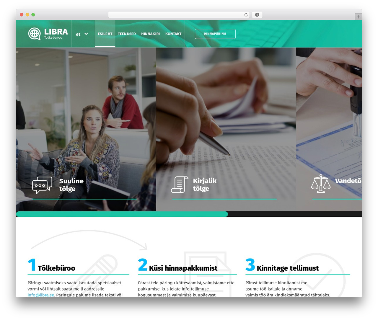 Libra theme WordPress - libra.ee Libra theme WordPress - libra.ee