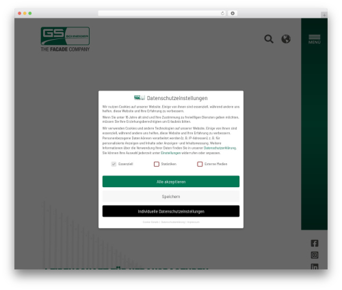 Schneider Theme theme WordPress - schneider-fassaden.de
