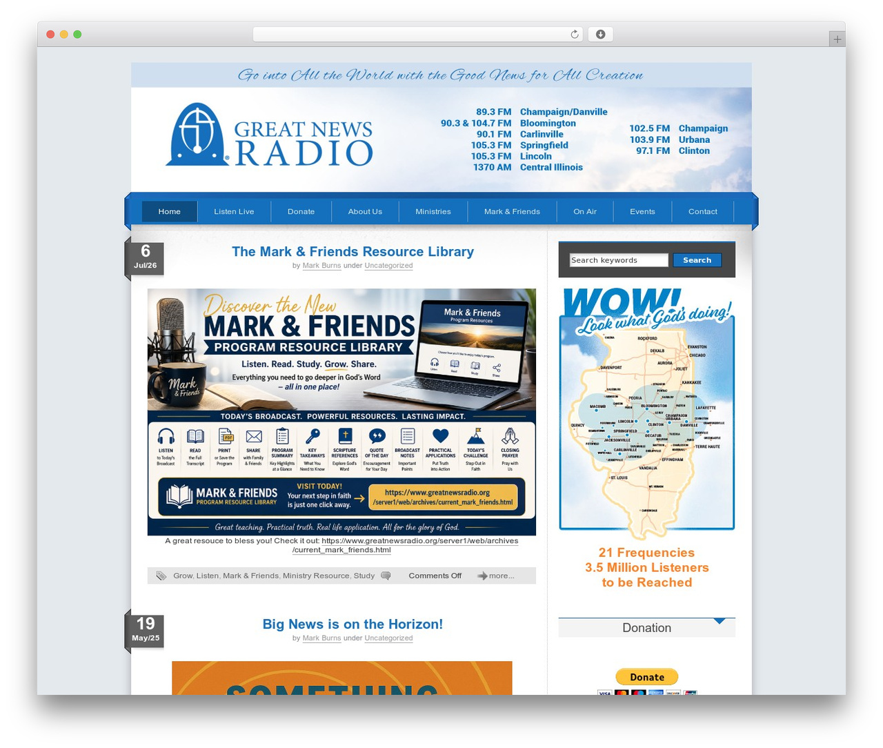 Theme WordPress iDream - greatnewsmedia.org