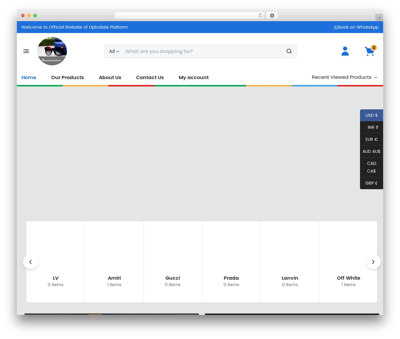 Uptodateplatform WordPress theme - uptodateplatform.com