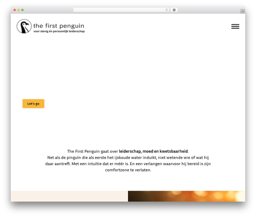 WordPress theme Base Theme - thefirstpenguin.nl