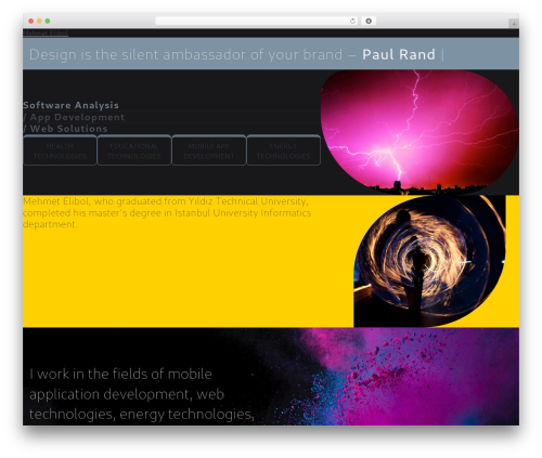 WordPress theme Creative Blocks - mehmetelibol.com WordPress theme Creative Blocks - mehmetelibol.com