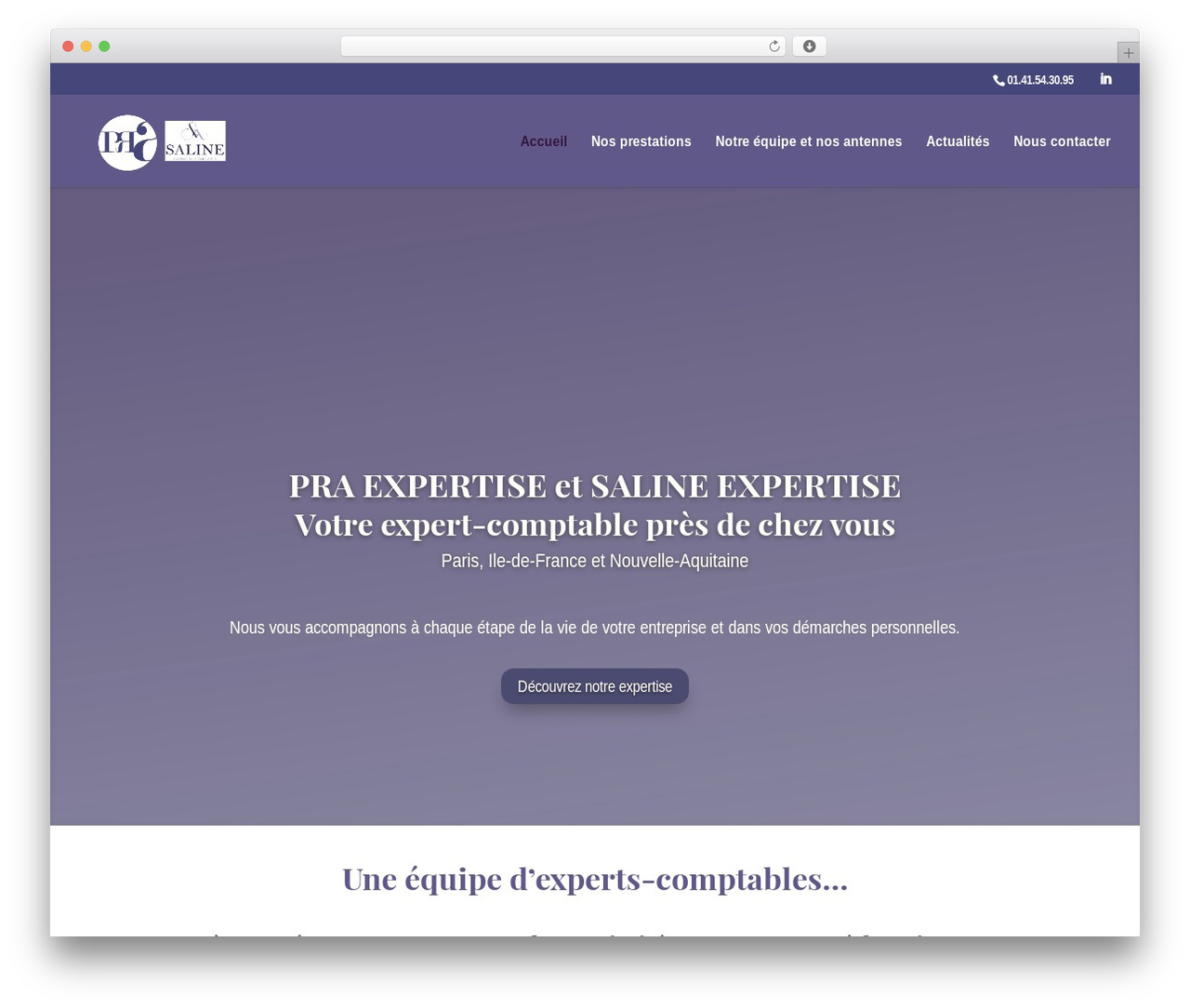WordPress theme Divi - pra-expertise.com WordPress theme Divi - pra-expertise.com
