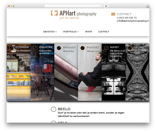 Nextgen gallery plus WordPress plugin - aphartphotography.nl