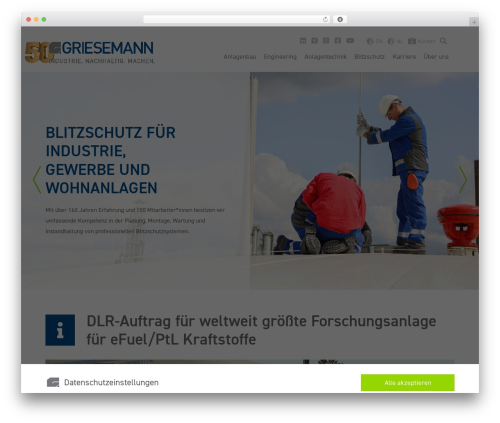FGR Basic Theme WordPress theme - griesemann.com