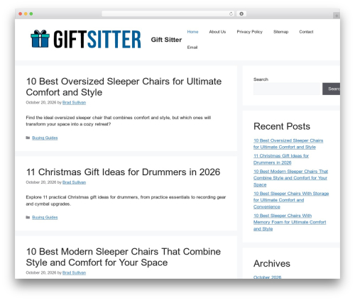 Amazon creators block WordPress plugin - giftsitter.com
