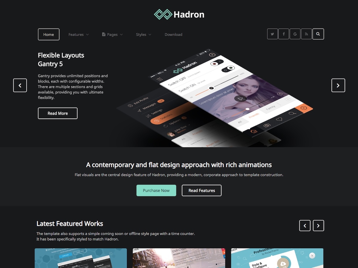 Hadron theme WordPress Hadron theme WordPress