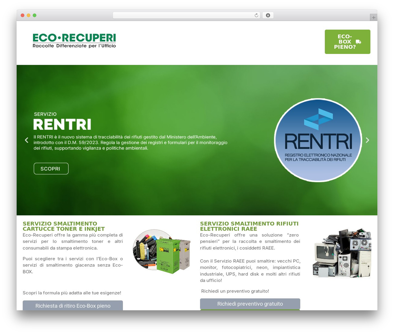 Hello Elementor Child theme WordPress free - ecorecuperi.it