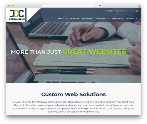 JDC WordPress theme - jdcmediaworks.com