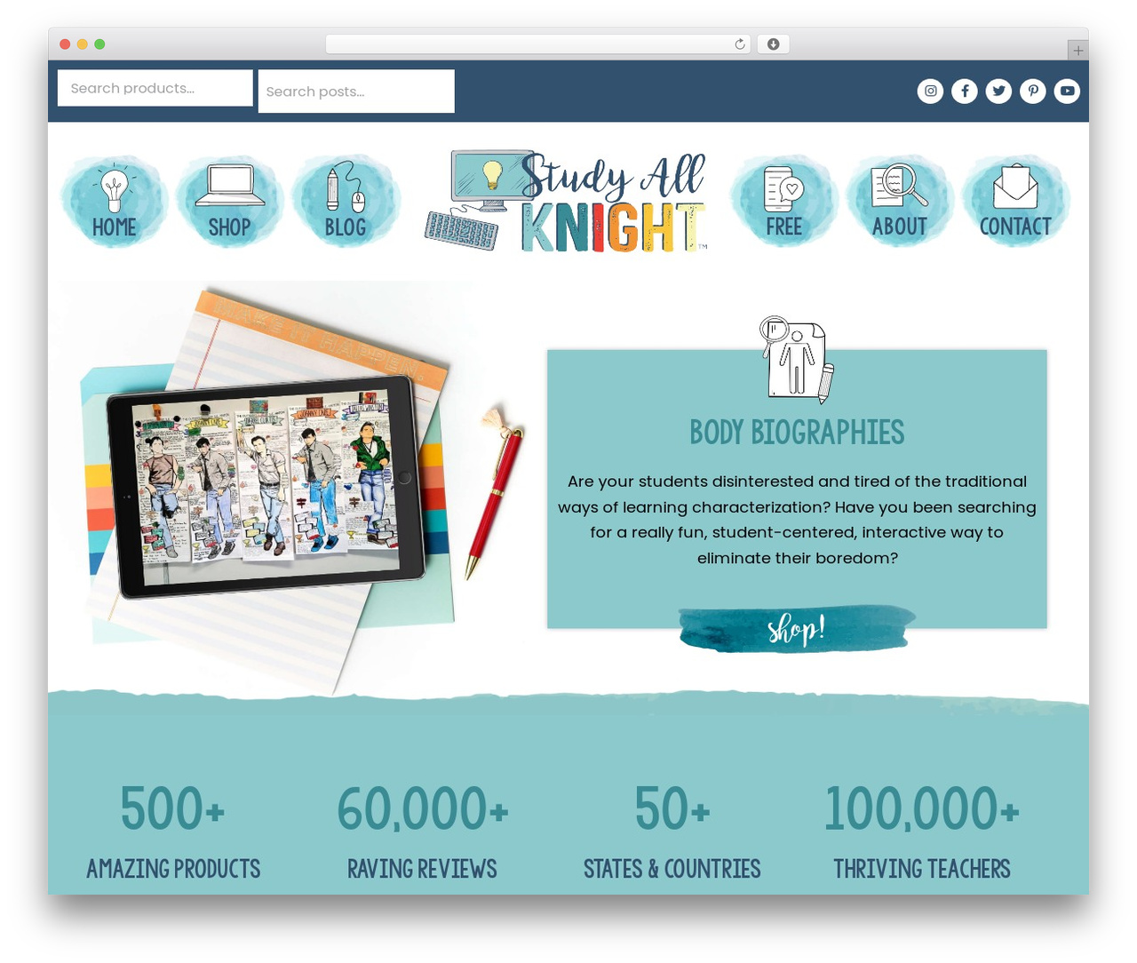 Laine Sutherland Designs Child Theme free WP theme - studyallknight.com