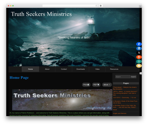 raindrops WordPress theme - truthseekersministries.org raindrops WordPress theme - truthseekersministries.org