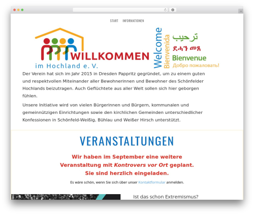 Theme WordPress Divi - willkommen-im-hochland.de