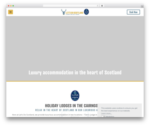 Beautiful and responsive cookie consent addon WordPress plugin - letsdoscotland.co.uk