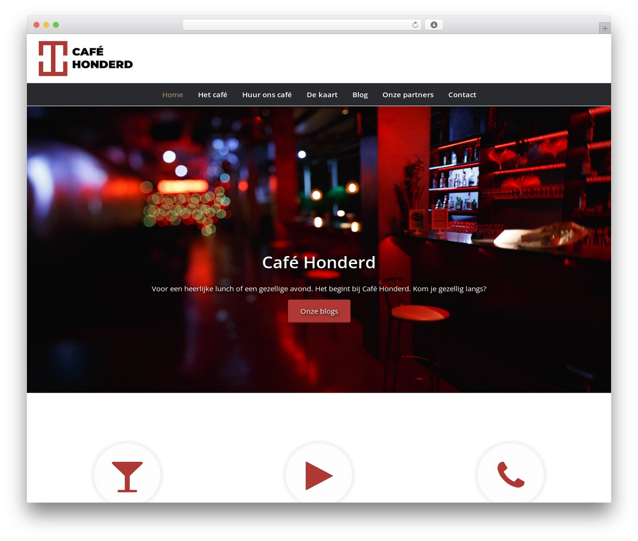 Theme WordPress Theme001 - curtiscafe.nl