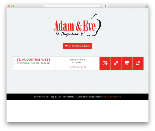 Club locations WordPress plugin - adamevestaugustine.com