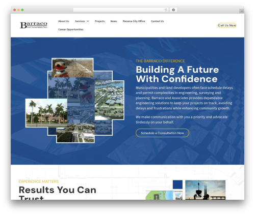 WordPress theme Beaver Builder Theme - barraco.net