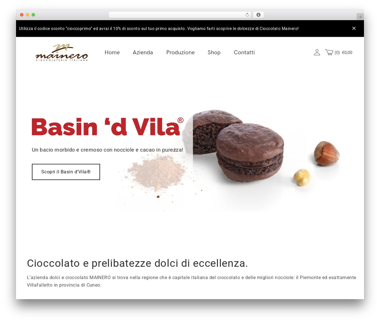 WordPress theme Halena - cioccolatomainero.it WordPress theme Halena - cioccolatomainero.it