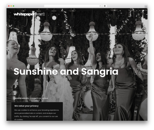 Grenada WordPress theme - whitepaperevent.com