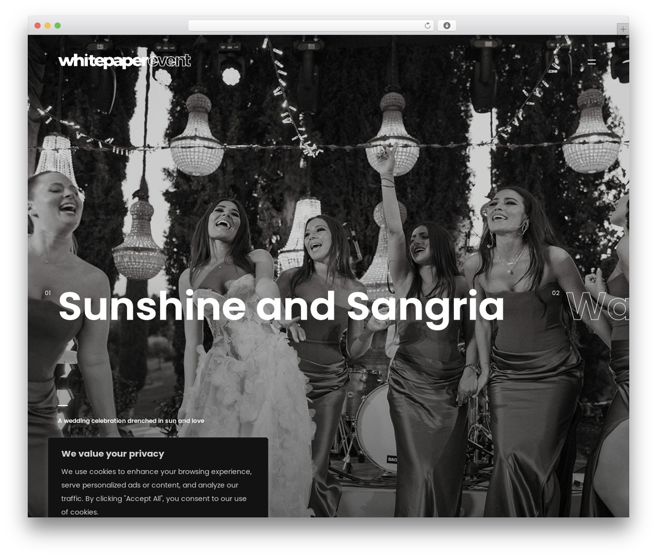 Grenada WordPress theme - whitepaperevent.com