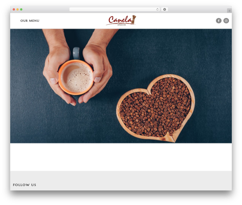 Modrox WP theme - canelaespressobar.com