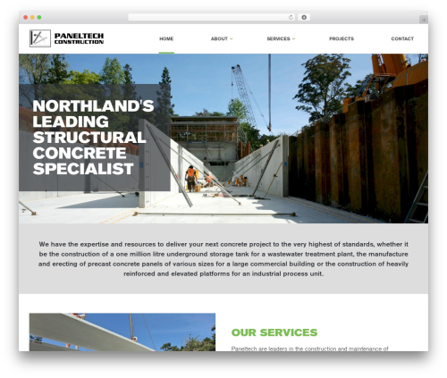 Paneltech WP theme - paneltech.net.nz
