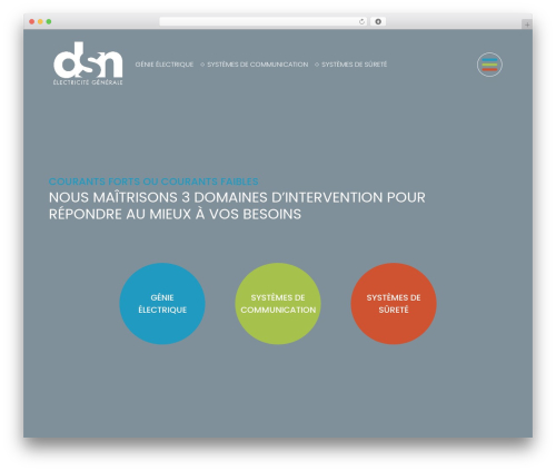 Starter Template theme WordPress - dsn-elec.fr
