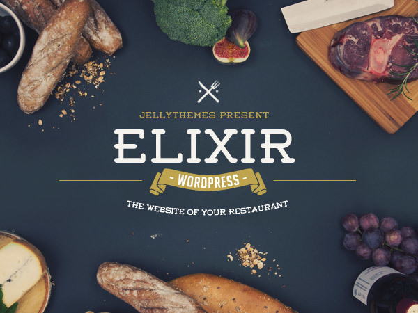 Theme WordPress Elixir Child by JellyThemes