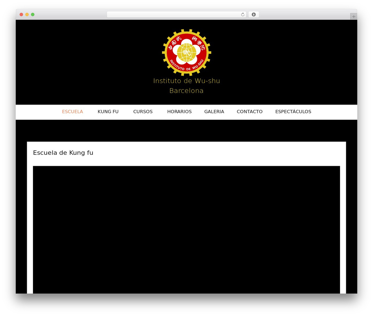 Theme WordPress Percon - institutodewushu.com