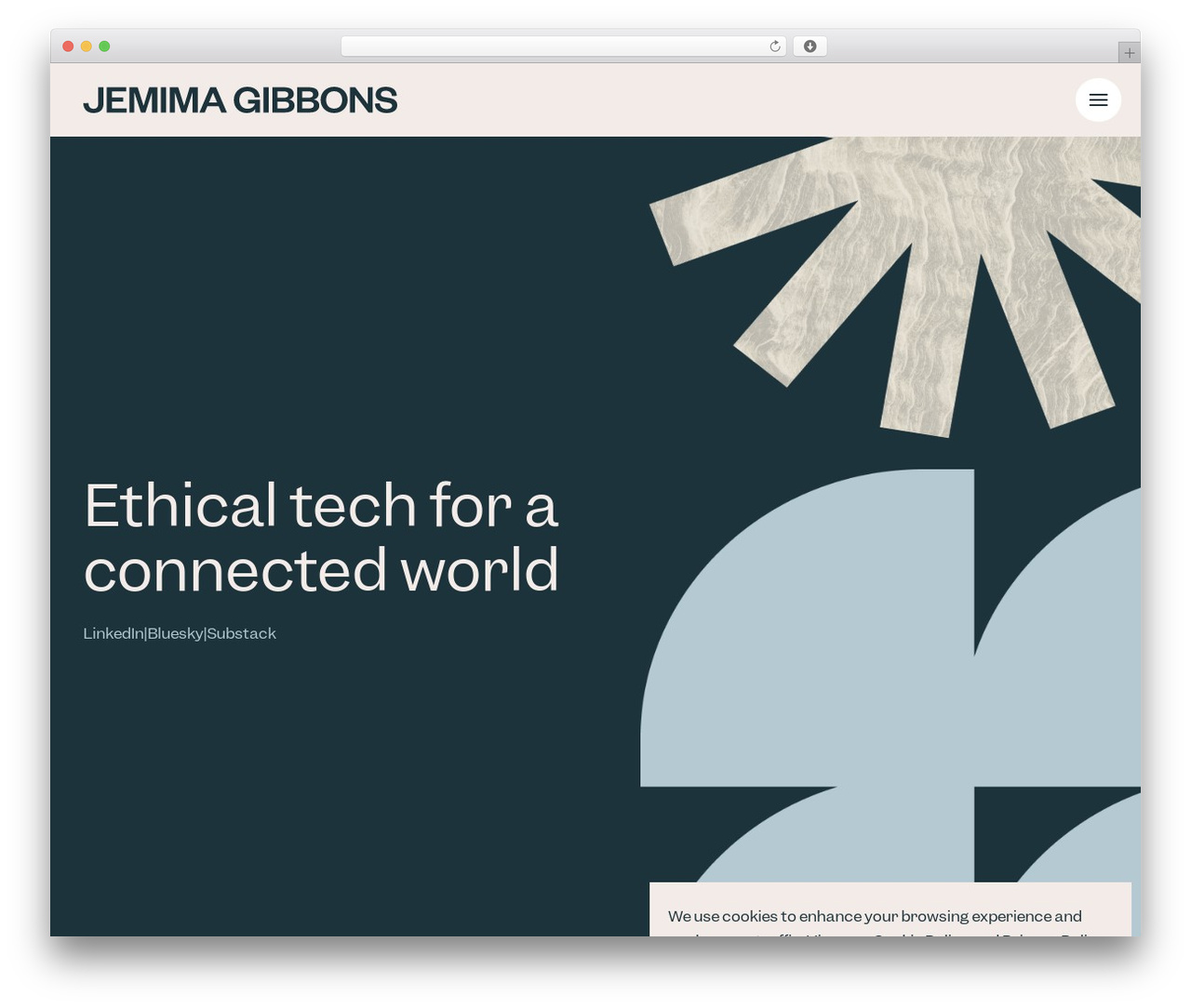 Uncode WordPress theme - jemimagibbons.com