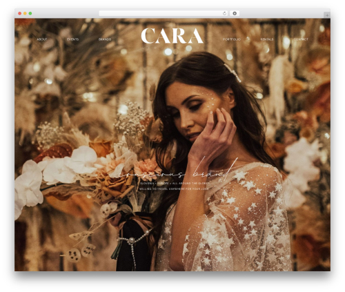 Verso company WordPress theme - caracreativeco.com