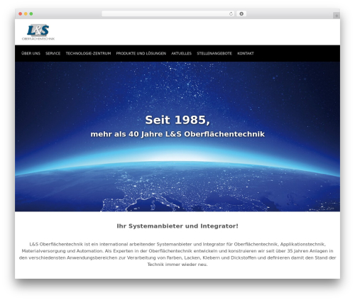WordPress theme WP-CMS15 - ls-oberflaechentechnik.de