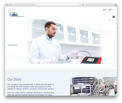 WordPress website theme LabtechCO - meyer.ca