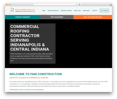 WP theme NDESIGN Framework - famconstruction.net
