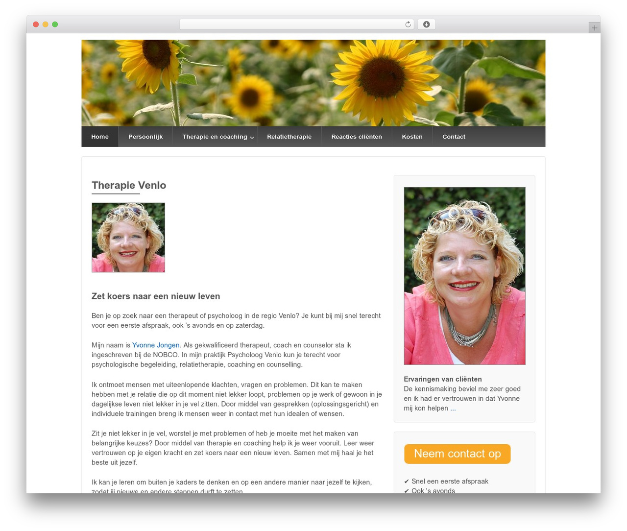 WP theme Responsive Pro - psycholoogvenlo.com