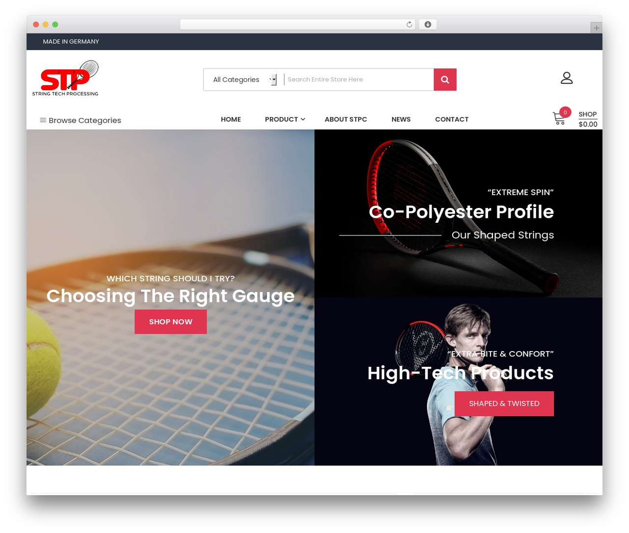 Zigcy Lite WordPress theme - stringtechpro.com