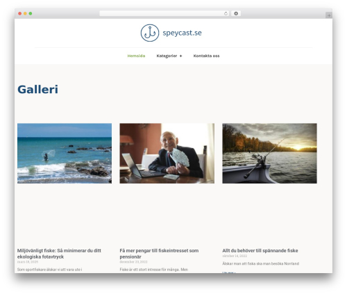 Solene core WordPress plugin - speycast.se
