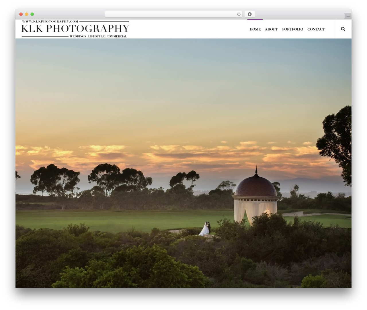 DFD Native WordPress theme design - klkphotography.com