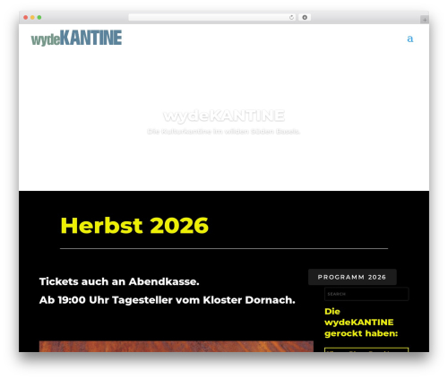 Divi eventmanager WordPress plugin - wydekantine.ch